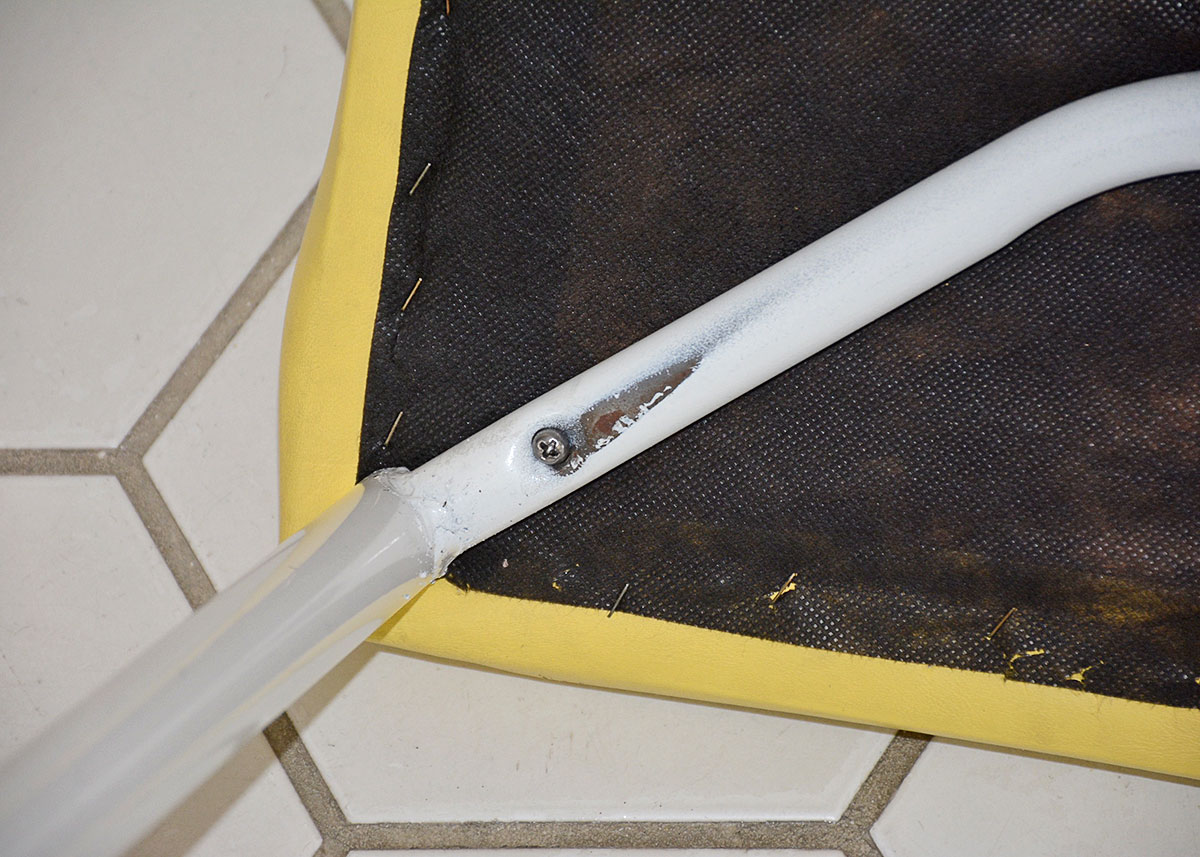 Vintage Yellow and White Dinette Set