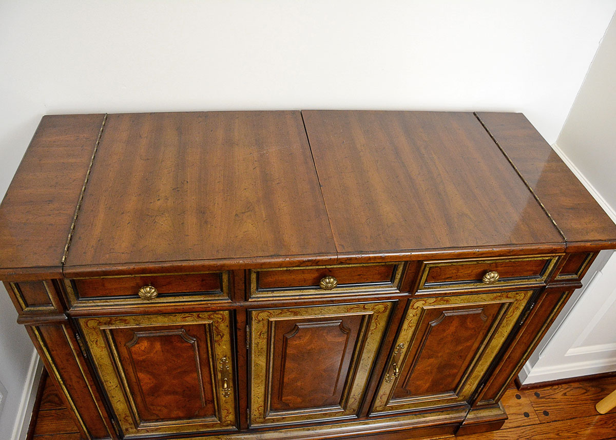 Flip Top Buffet Cabinet