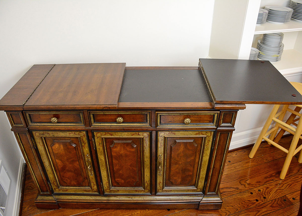 Flip Top Buffet Cabinet