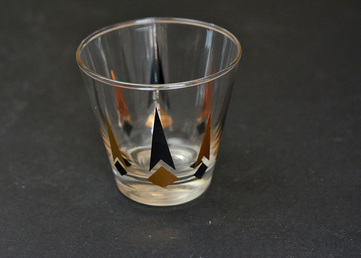 Two Sets of Mid Century Modern Glasses