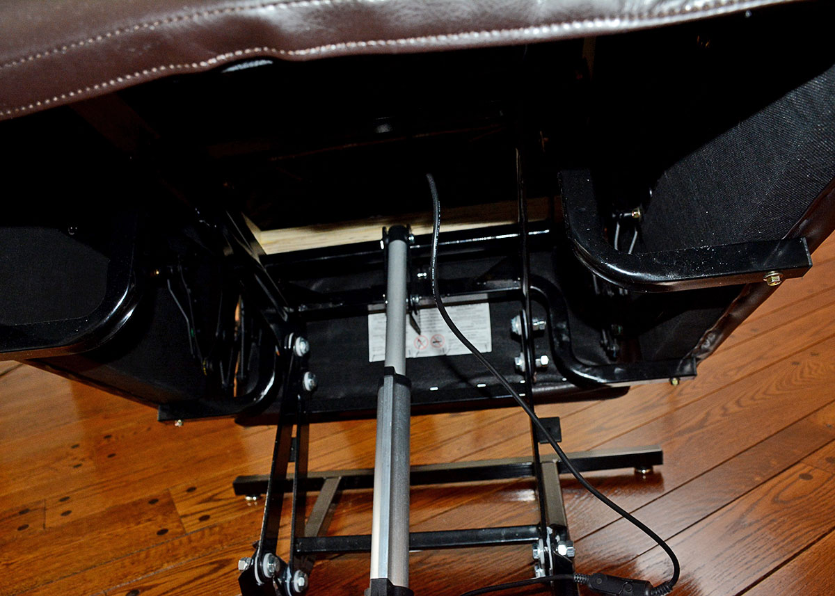 Leatherette Pride Lift Three Position Full Recliner