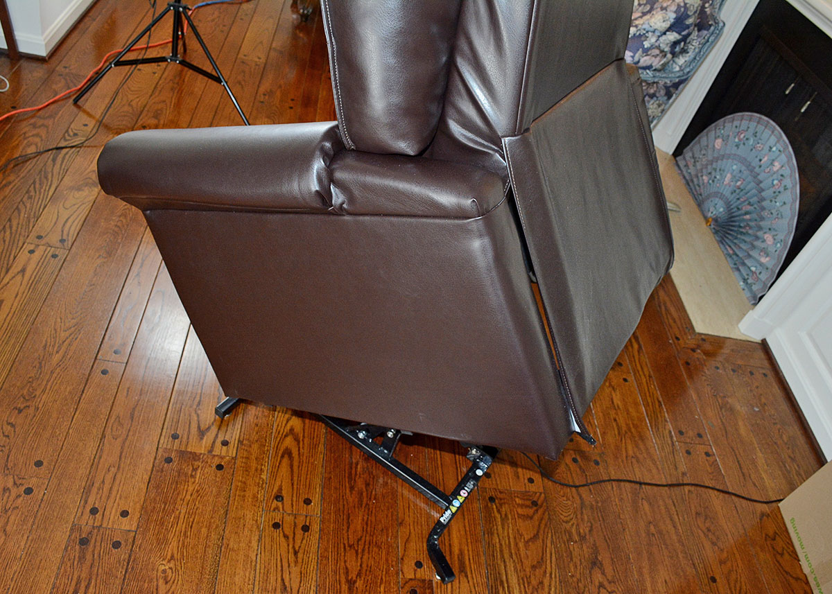 Leatherette Pride Lift Three Position Full Recliner