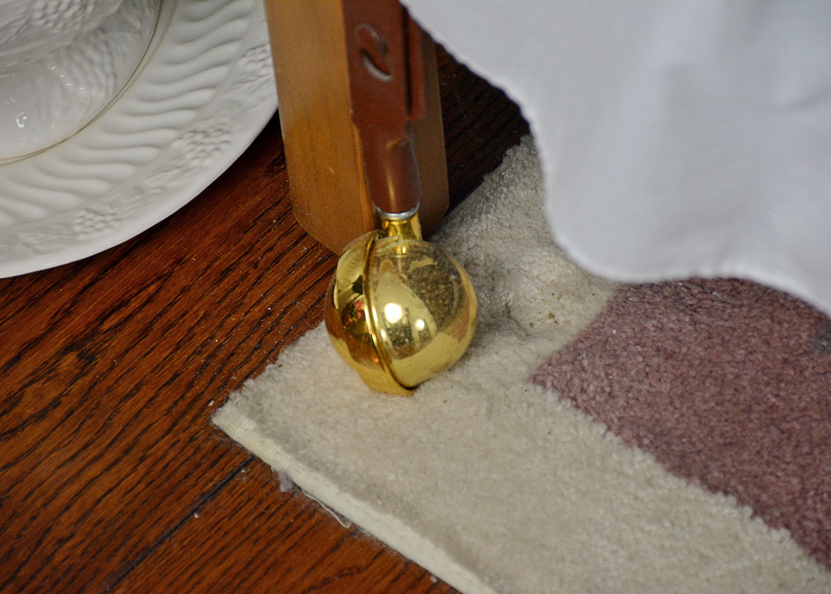 Twin Bed with Pearl White Leatherette Headboard