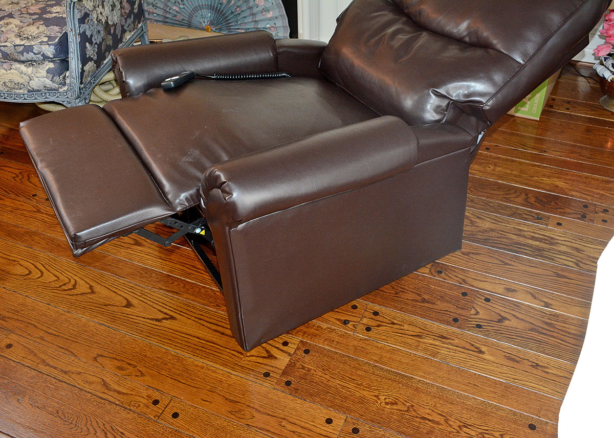 Leatherette Pride Lift Three Position Full Recliner