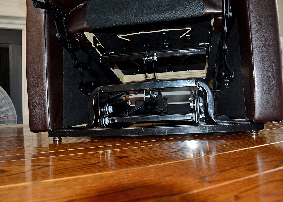 Leatherette Pride Lift Three Position Full Recliner