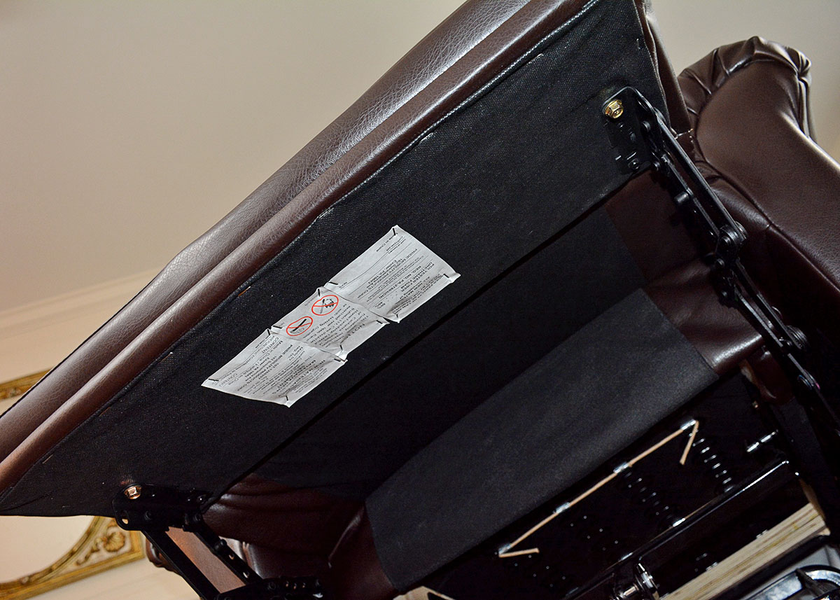 Leatherette Pride Lift Three Position Full Recliner