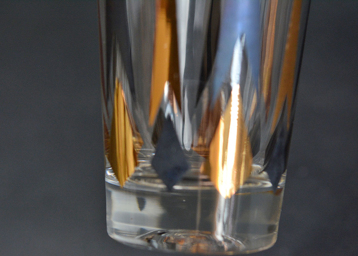 Two Sets of Mid Century Modern Glasses