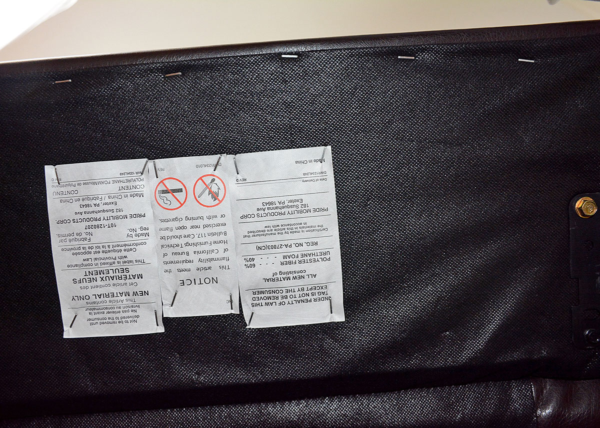 Leatherette Pride Lift Three Position Full Recliner