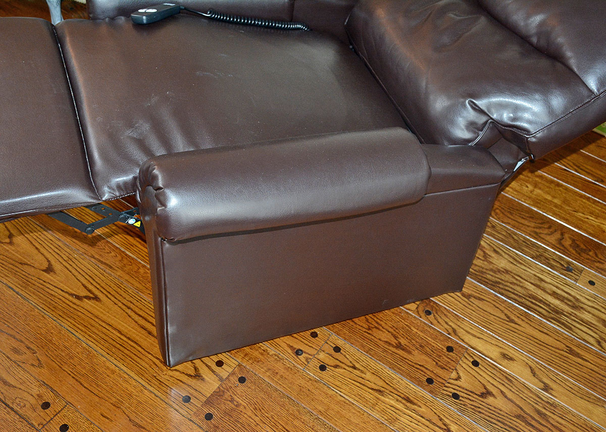 Leatherette Pride Lift Three Position Full Recliner
