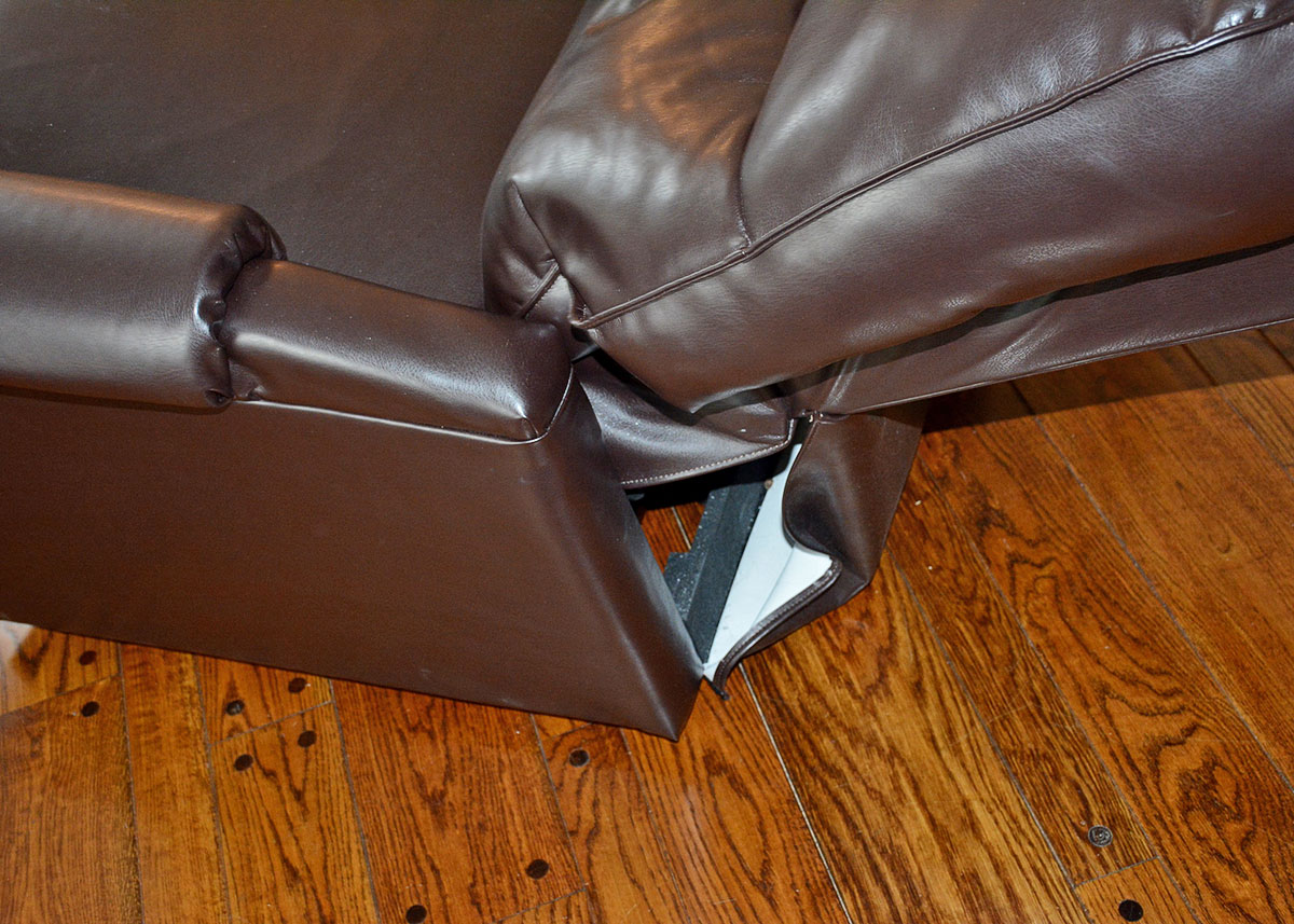 Leatherette Pride Lift Three Position Full Recliner