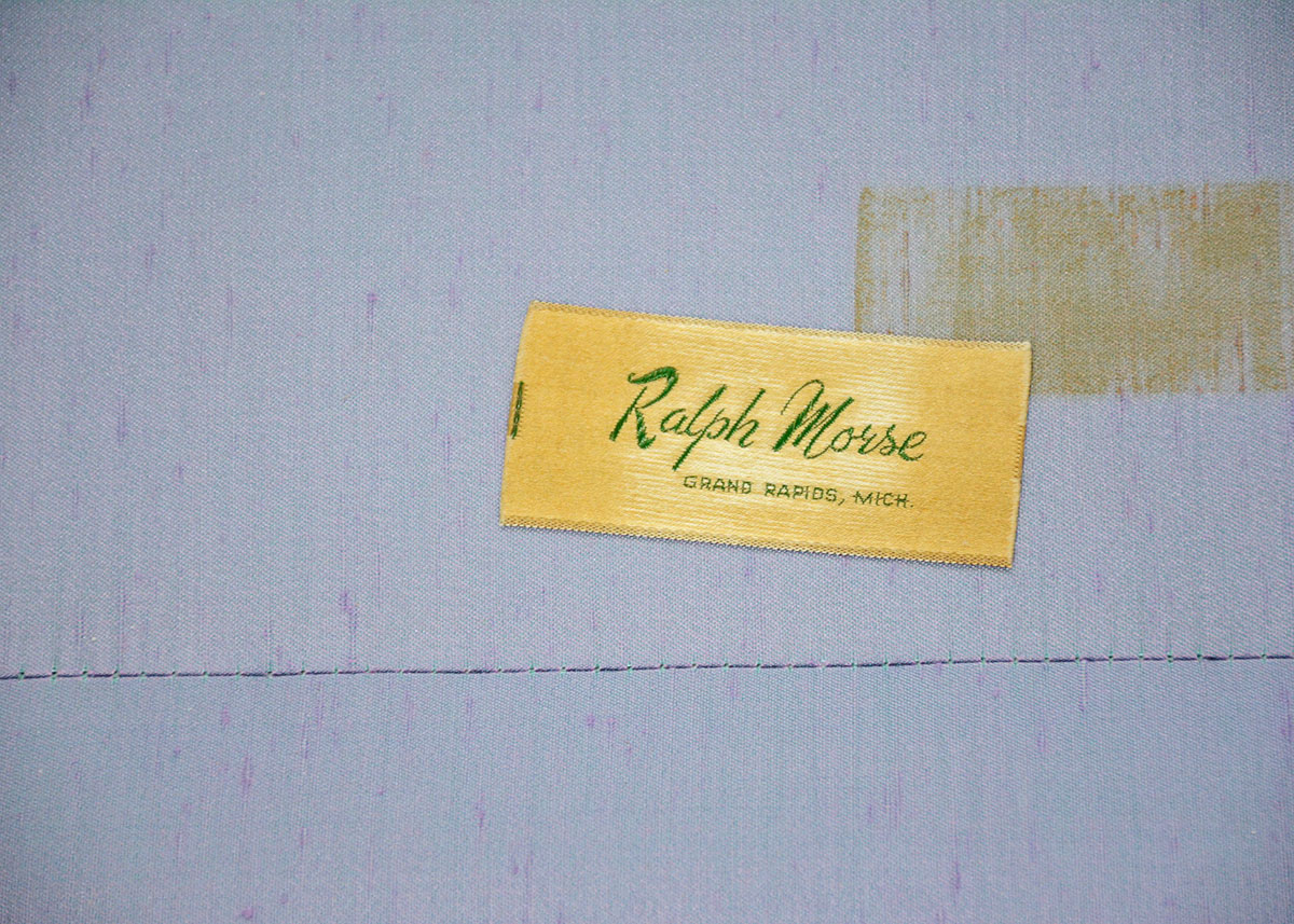 Ralph Morse Lilac Purple Down Filled Sofa