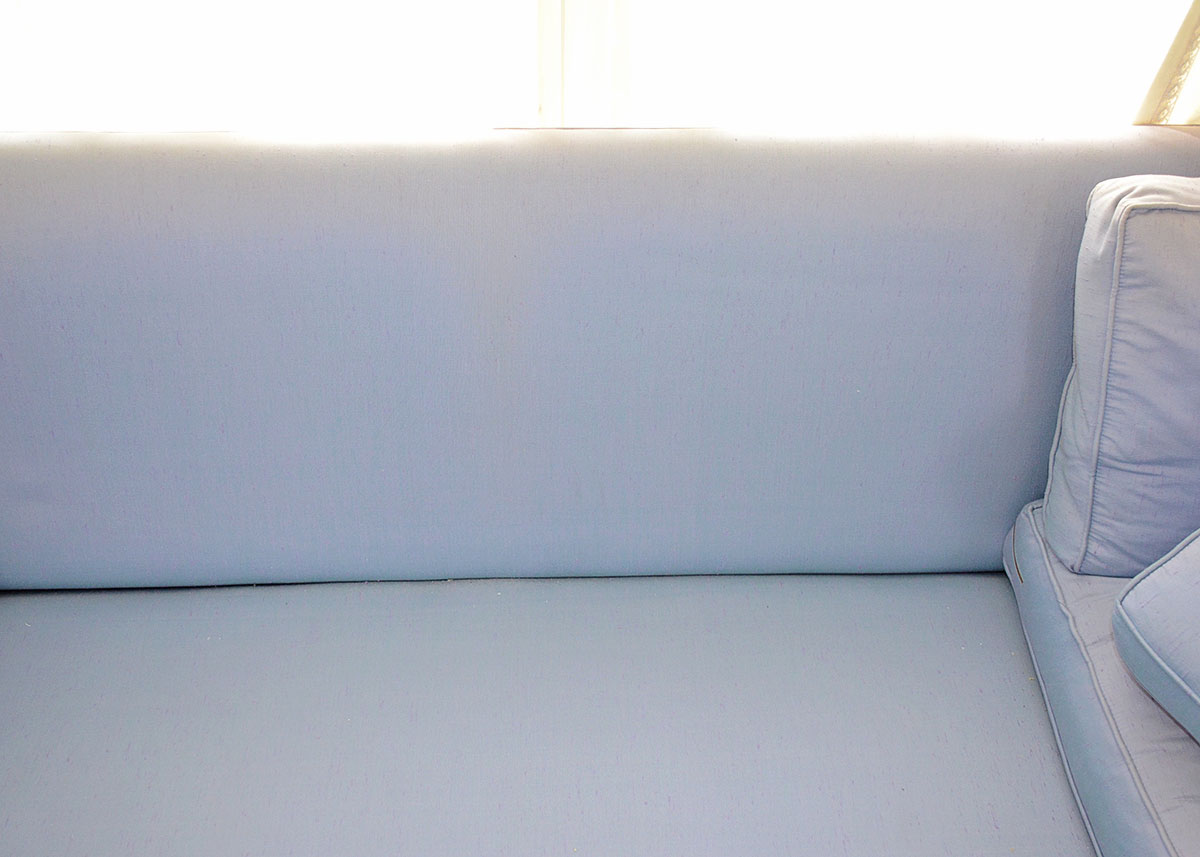 Ralph Morse Lilac Purple Down Filled Sofa