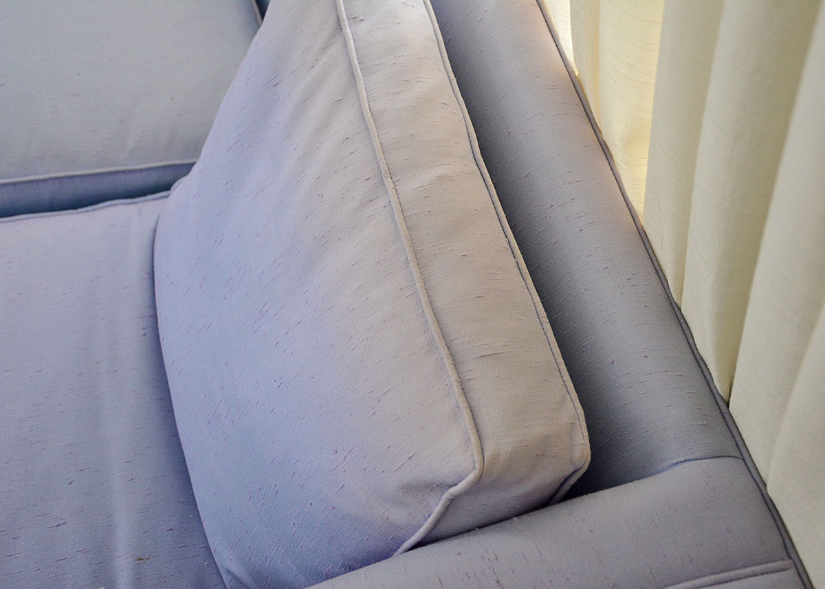 Ralph Morse Lilac Purple Down Filled Sofa