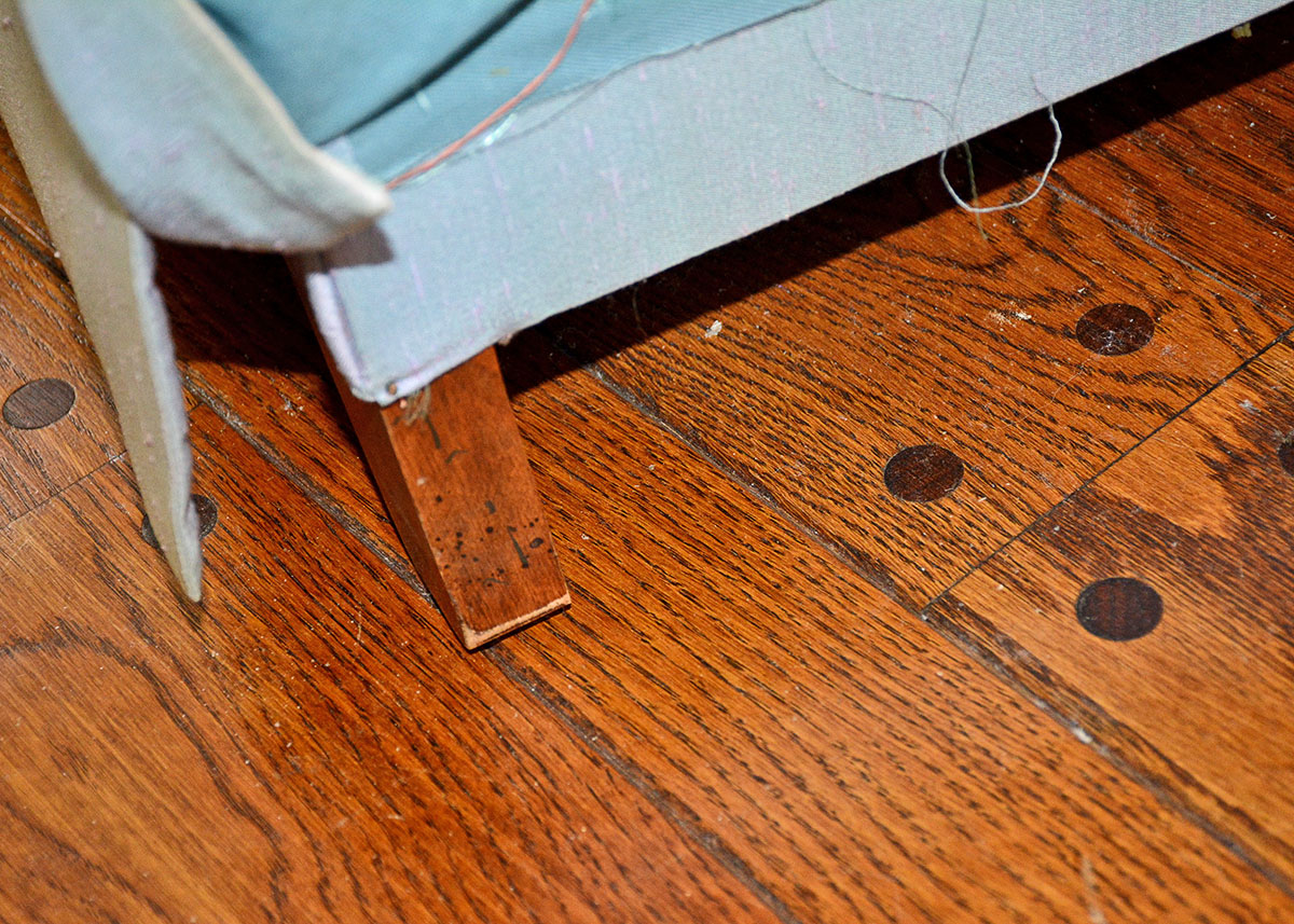 Ralph Morse Lilac Purple Down Filled Sofa