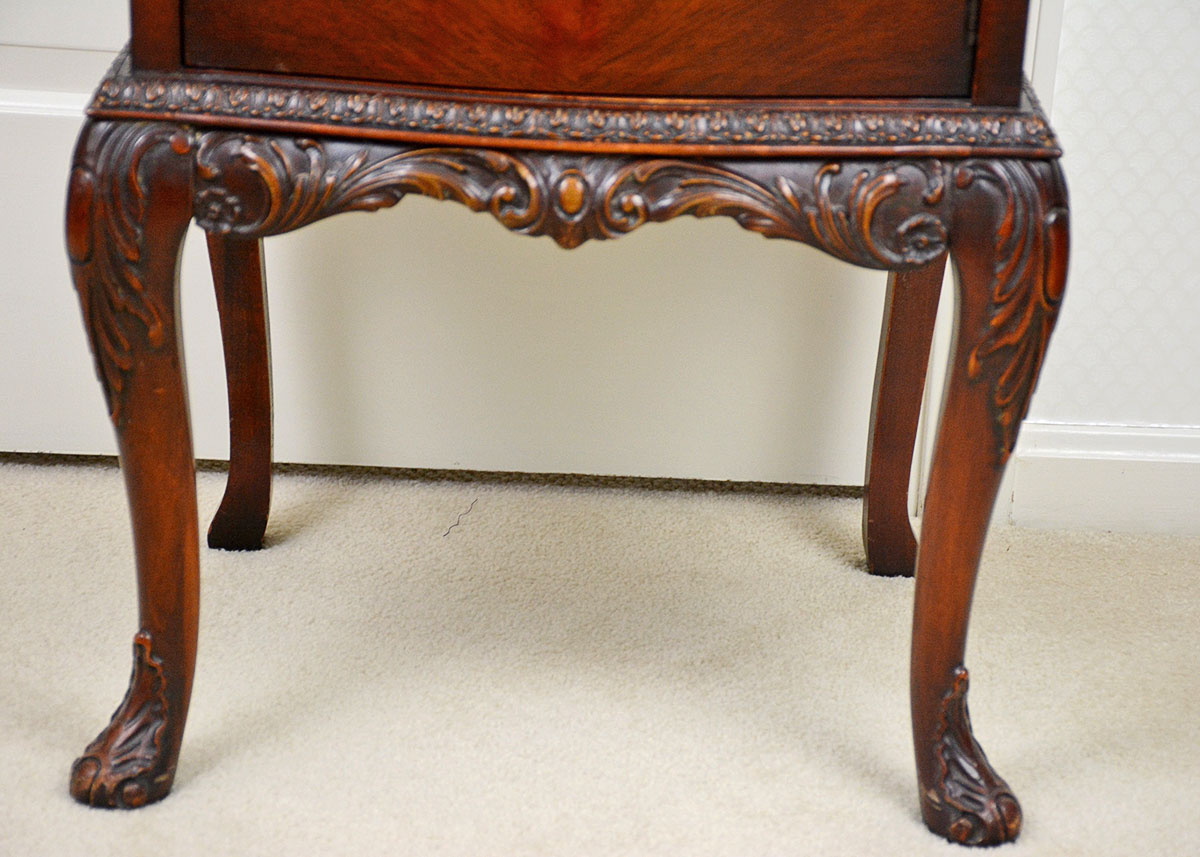 Federal Style Mahogany Side Cabinet by American Furniture Company