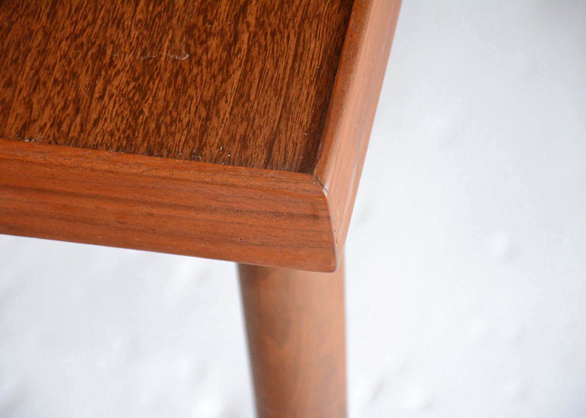 Mid-Century Style Table with Adjustable Legs