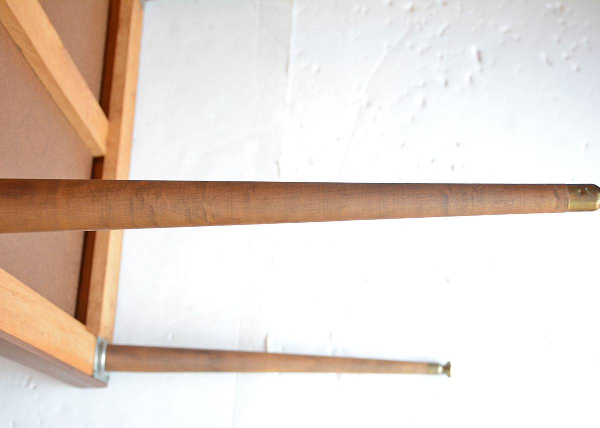 Mid-Century Style Table with Adjustable Legs