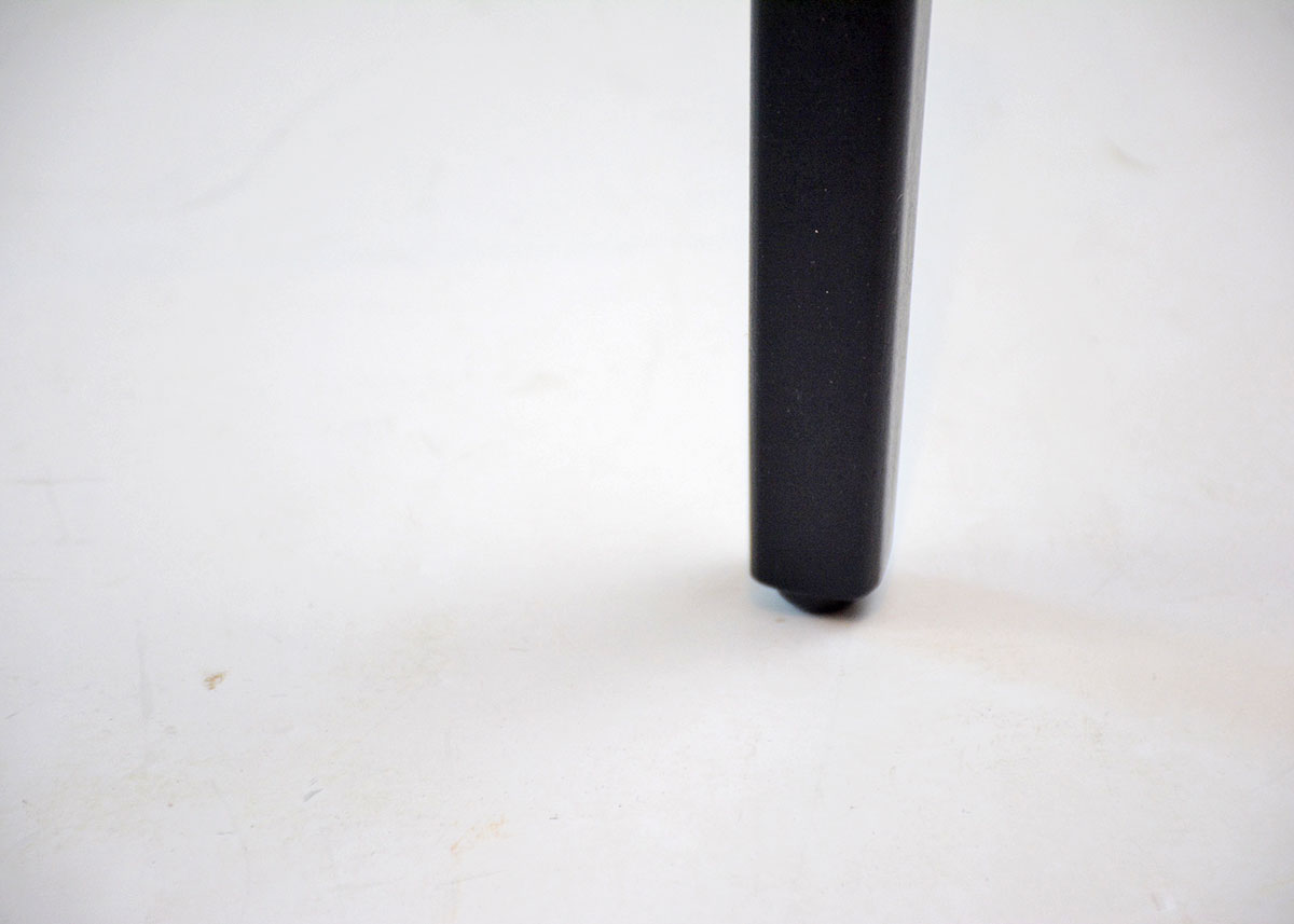 Mid Century Modern Glass and Wood Accent Table