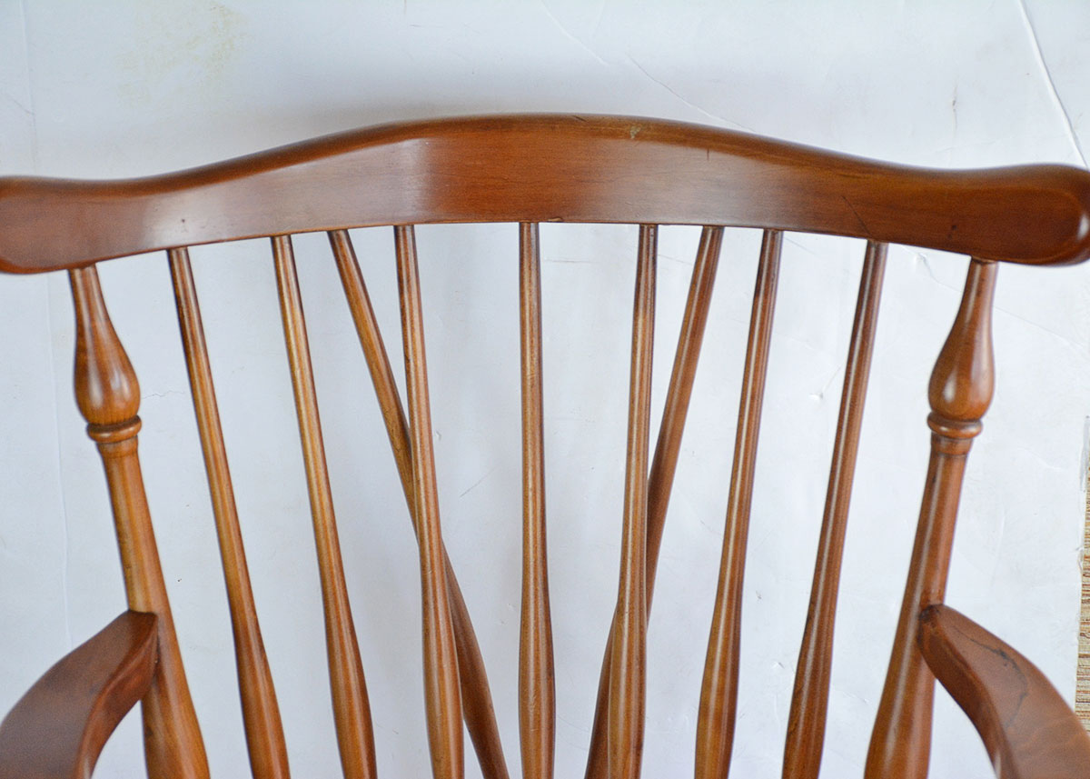 Windsor Style Wooden Arm Chair