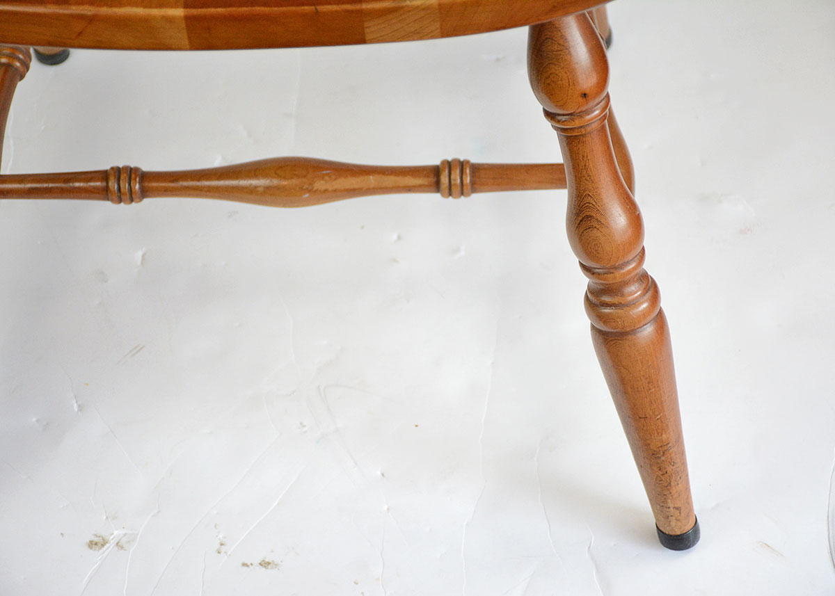 Windsor Style Wooden Arm Chair