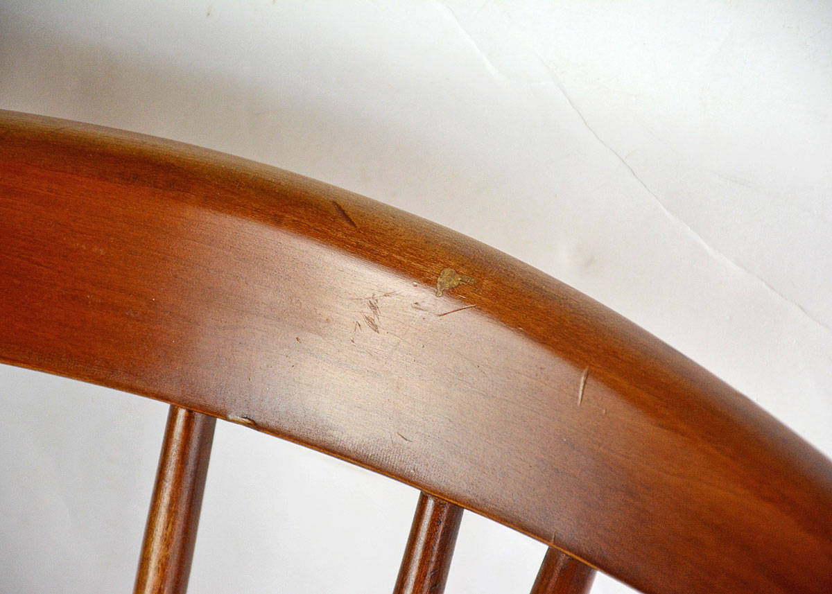 Windsor Style Wooden Arm Chair