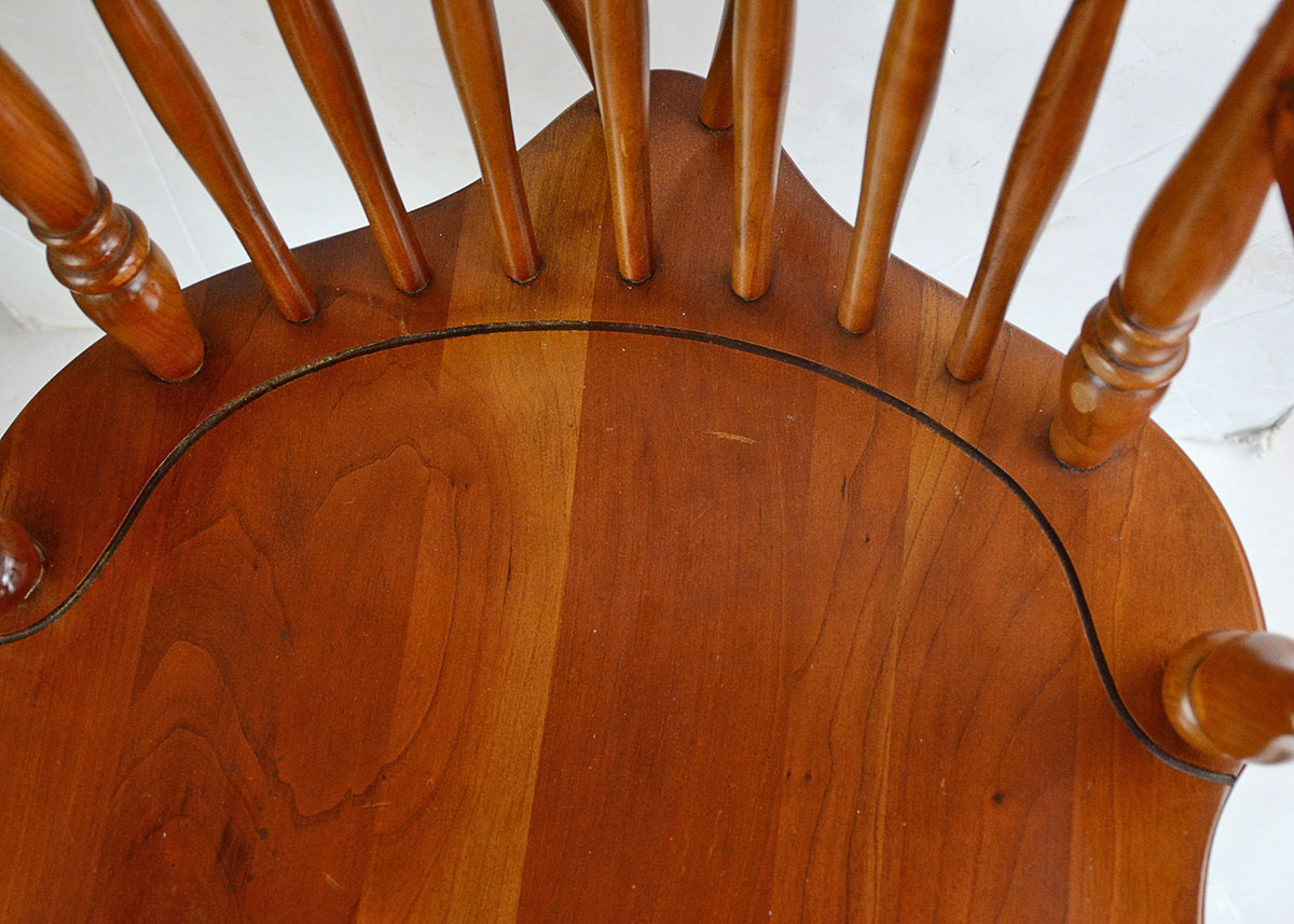 Windsor Style Wooden Arm Chair