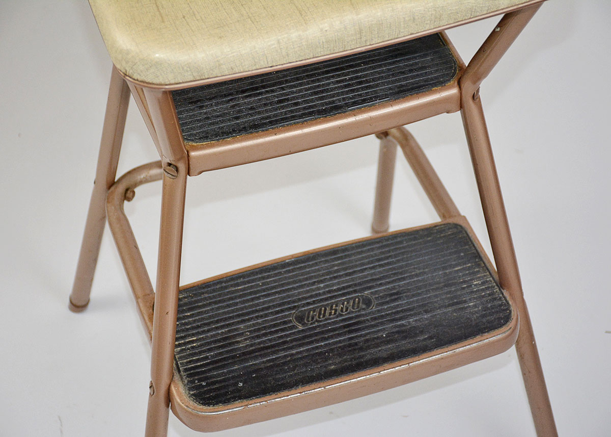 1950s Cosco Convertible Kitchen Step Stool