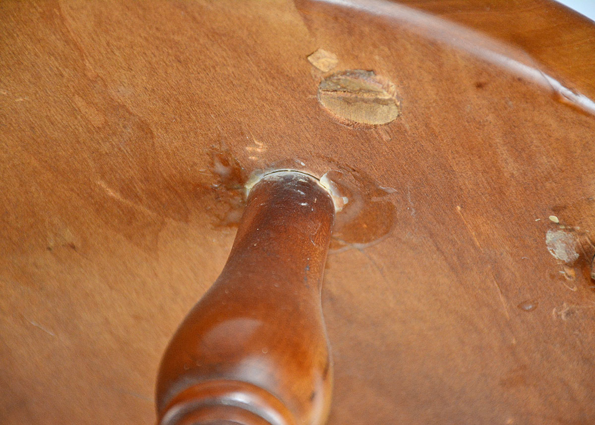 Windsor Style Wooden Arm Chair