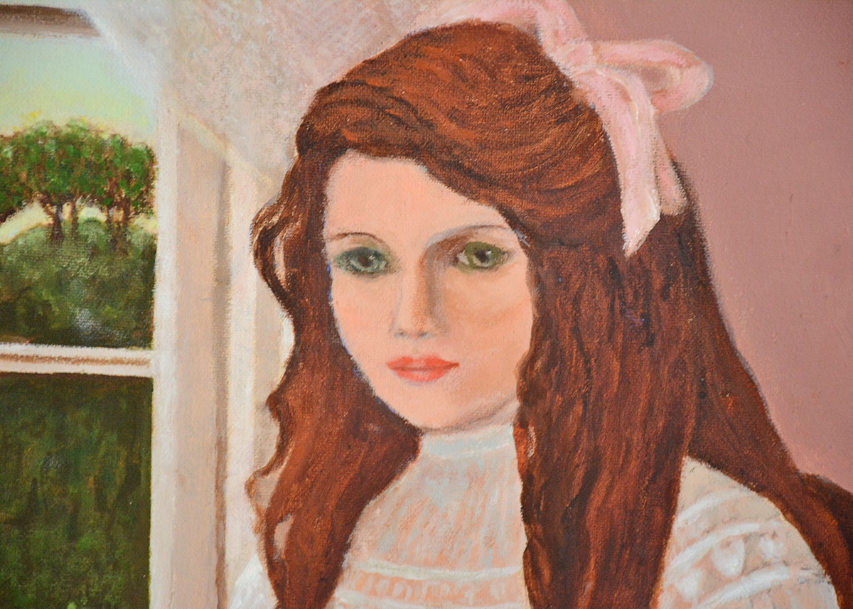 Oil Painted Portrait by Florence Morguelan