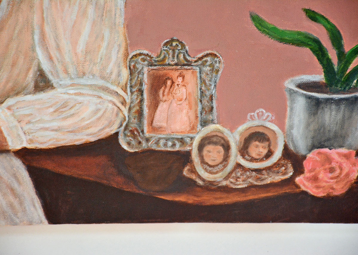 Oil Painted Portrait by Florence Morguelan