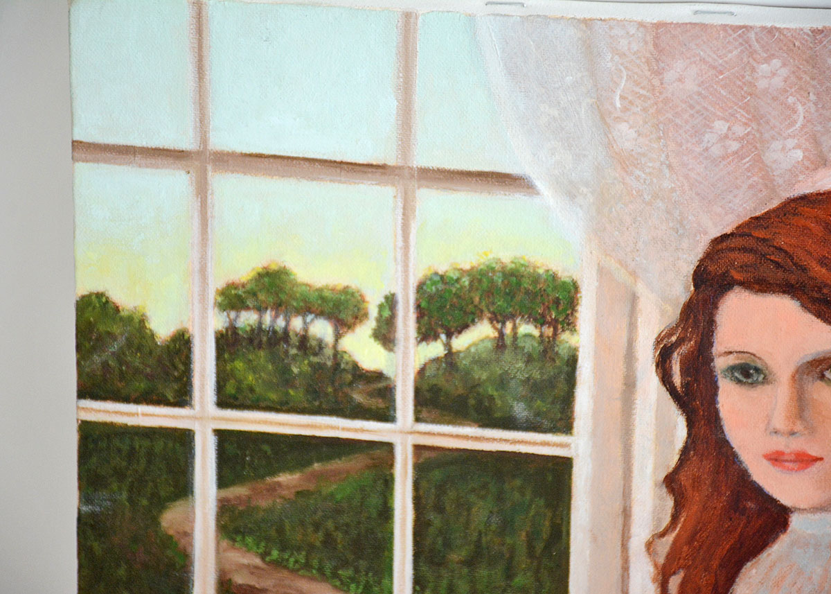 Oil Painted Portrait by Florence Morguelan