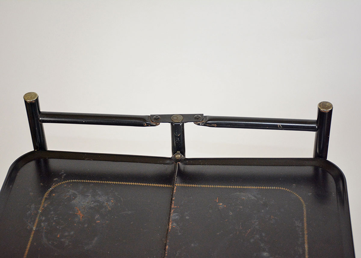 1960's Black Collapsible Cart by Relyon