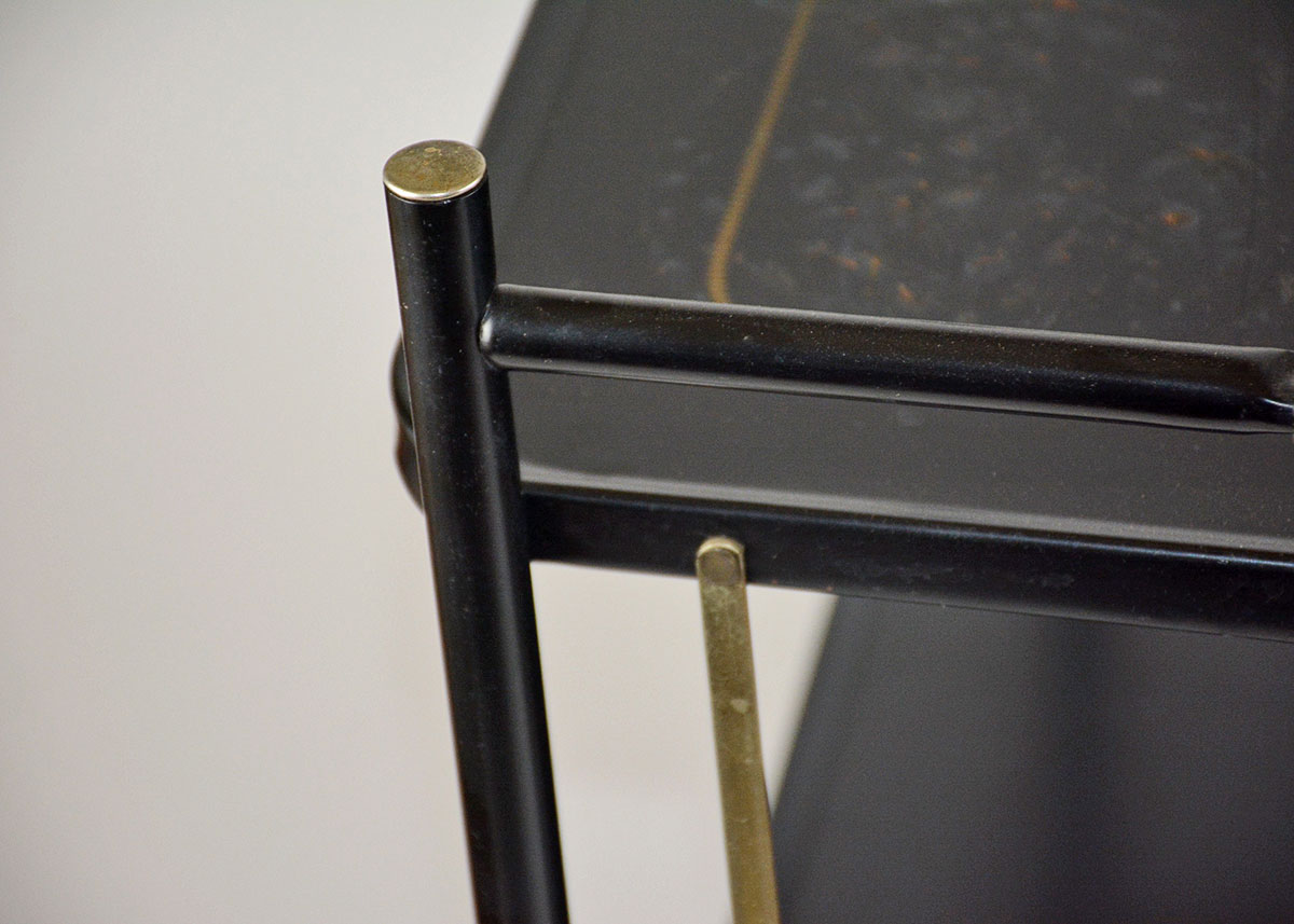 1960's Black Collapsible Cart by Relyon