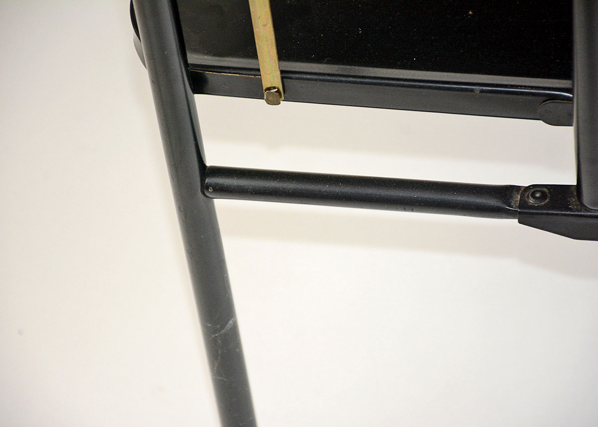 1960's Black Collapsible Cart by Relyon