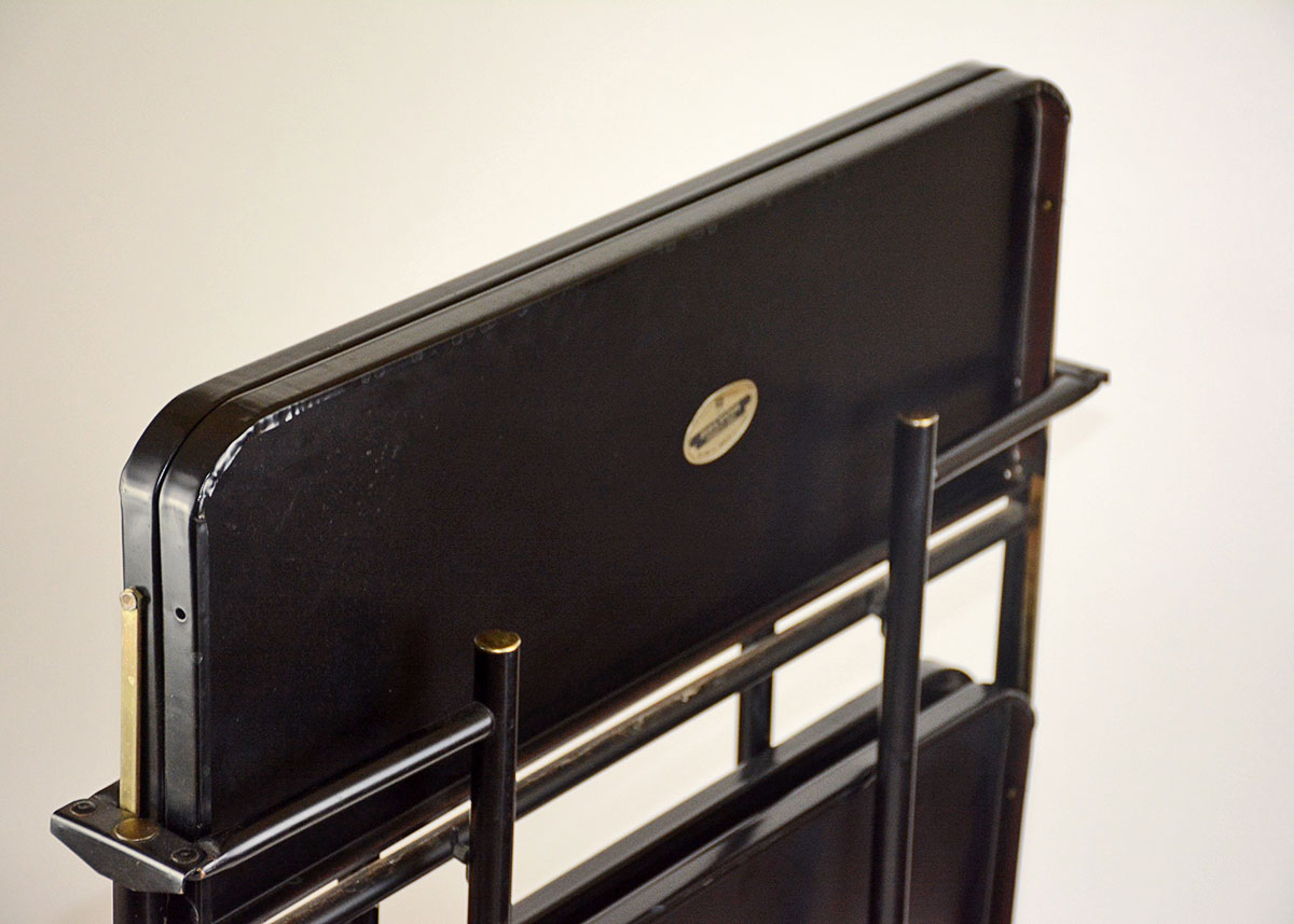 1960's Black Collapsible Cart by Relyon