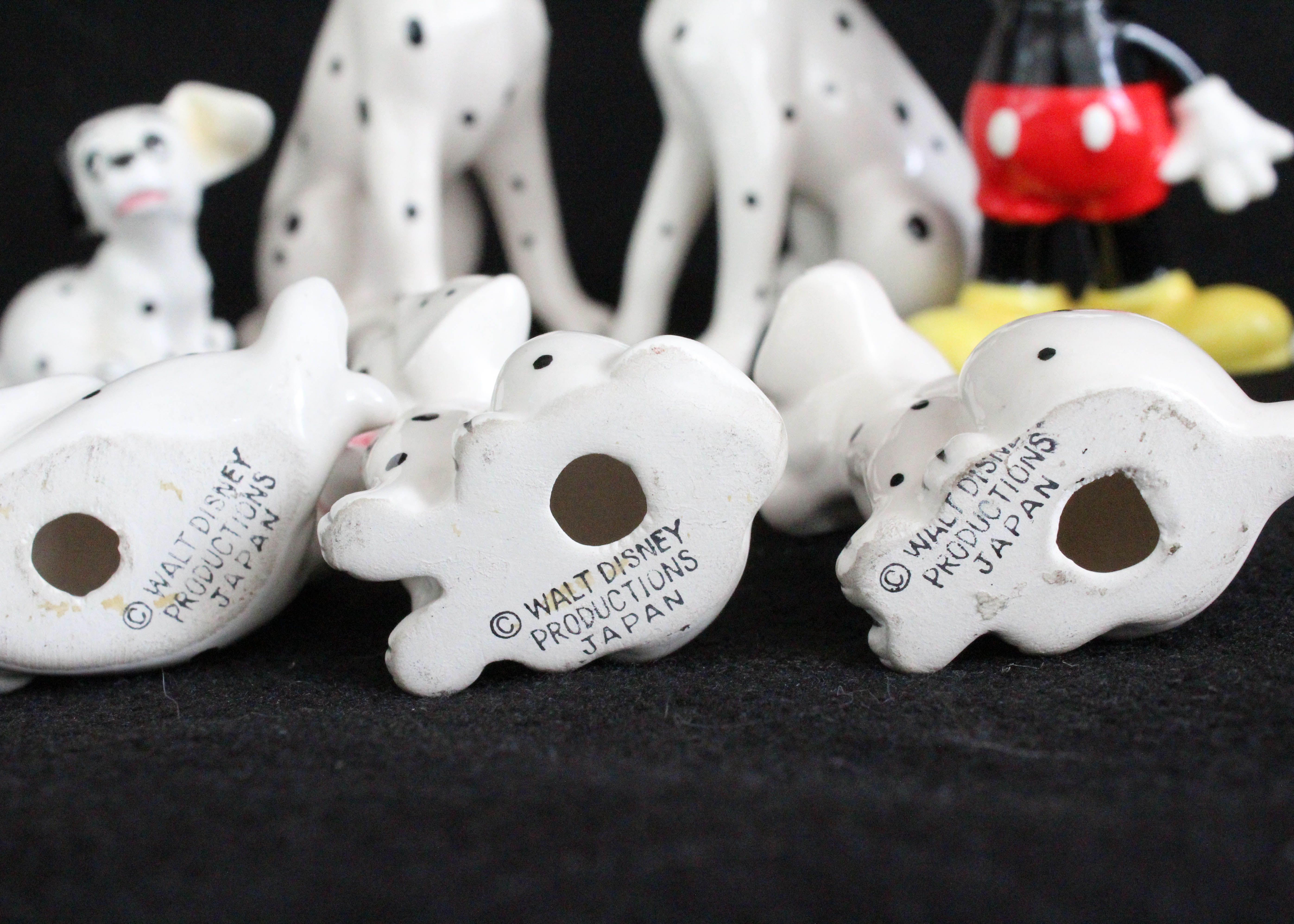 Collection of Vintage Walt Disney Ceramic Figurines