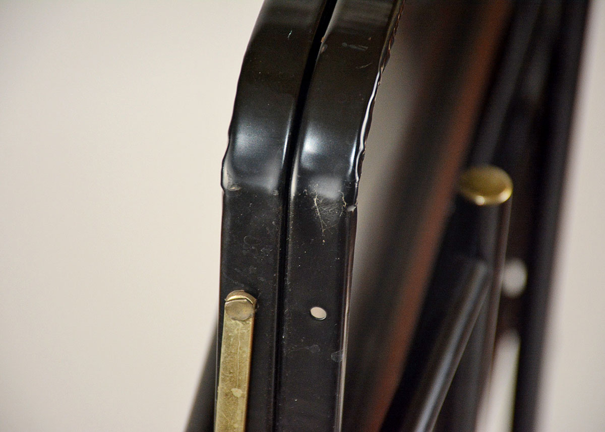 1960's Black Collapsible Cart by Relyon