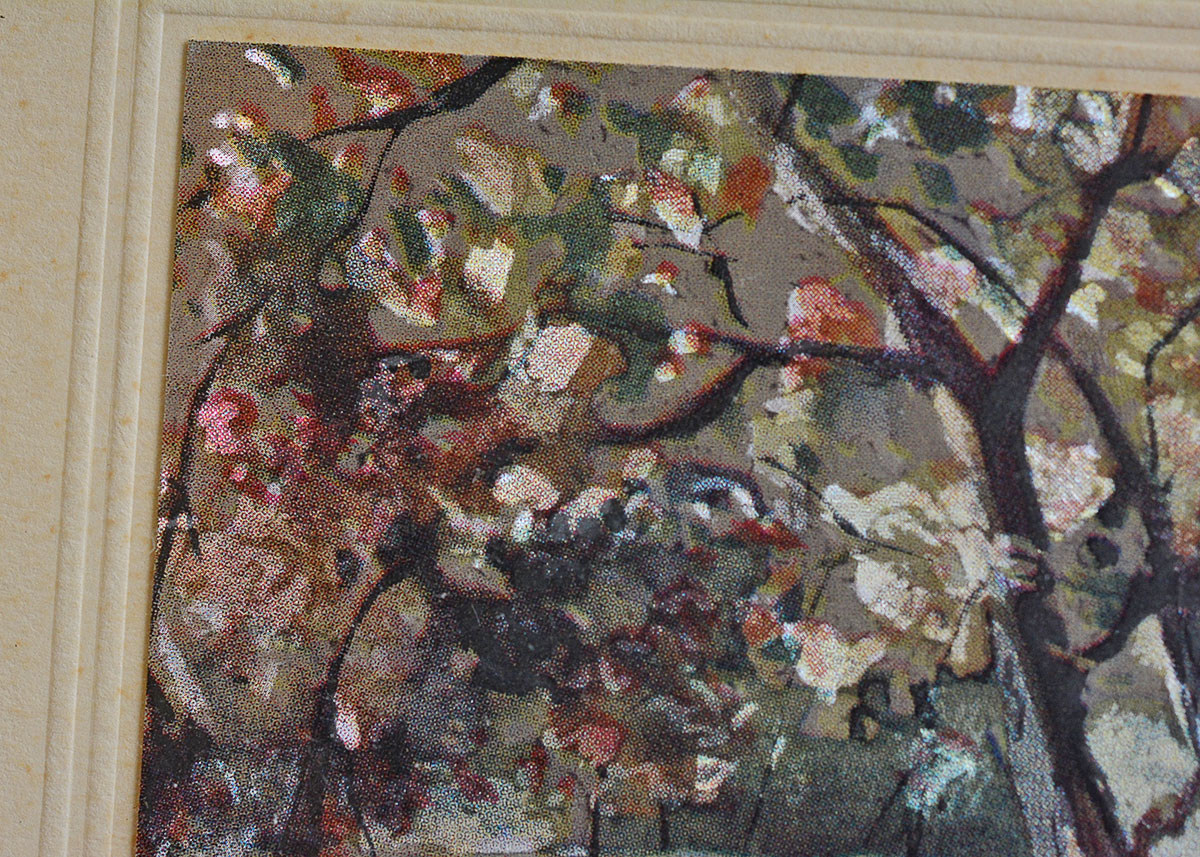 Pair of Framed Reflective Prints Depicting Street Scenes