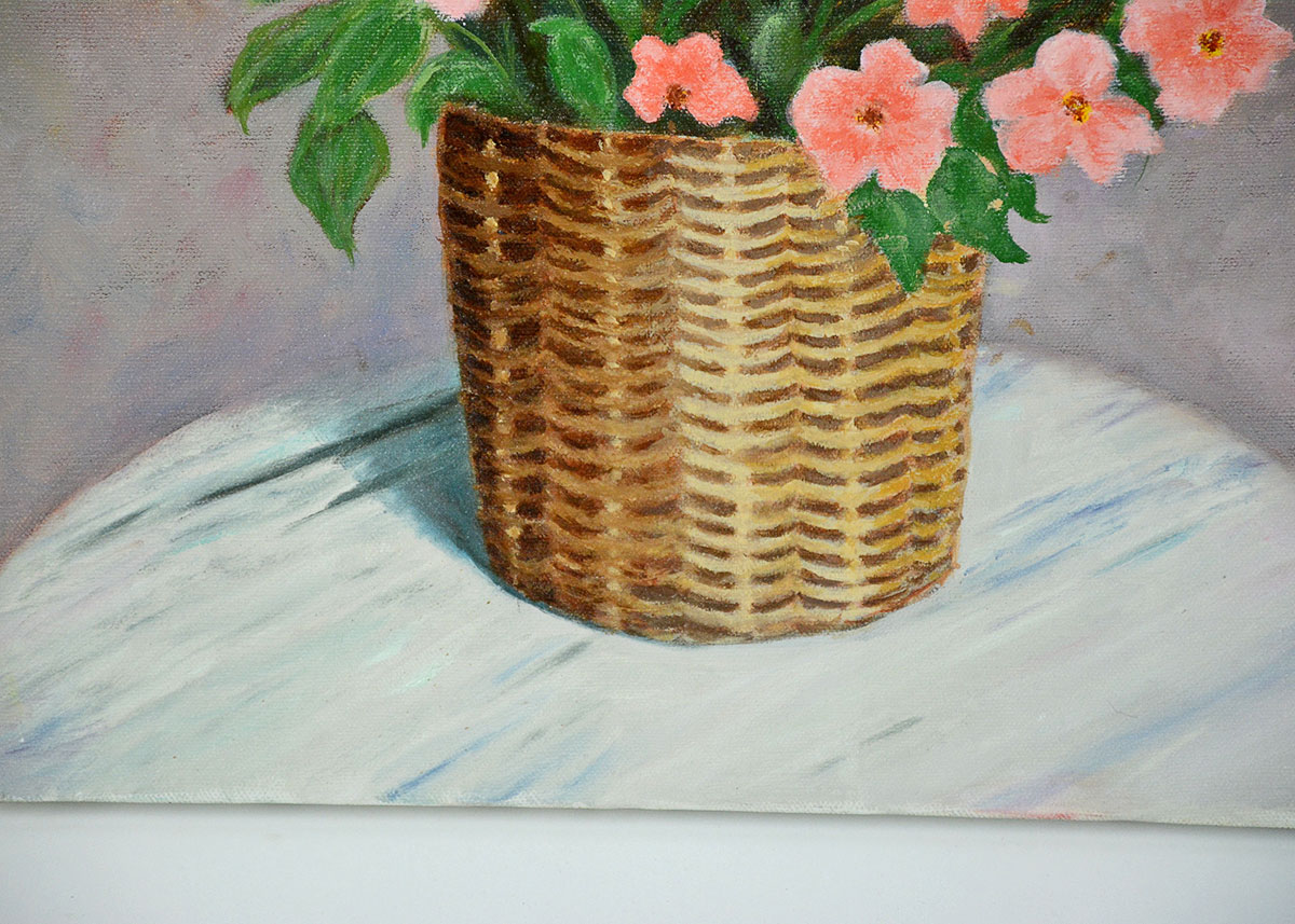 Florence Morguelan Still Life Oil Painting