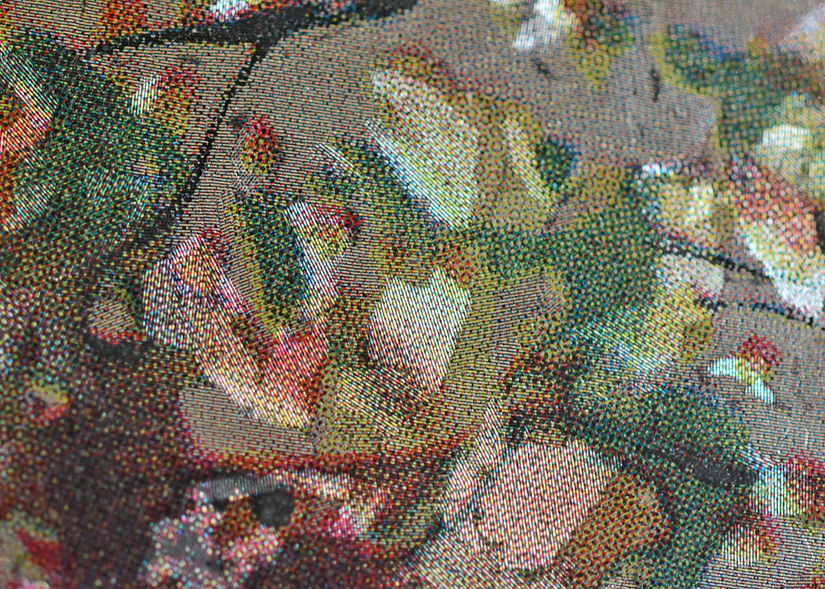 Pair of Framed Reflective Prints Depicting Street Scenes