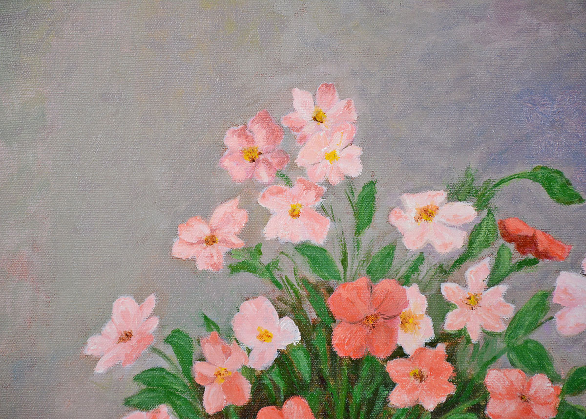 Florence Morguelan Still Life Oil Painting