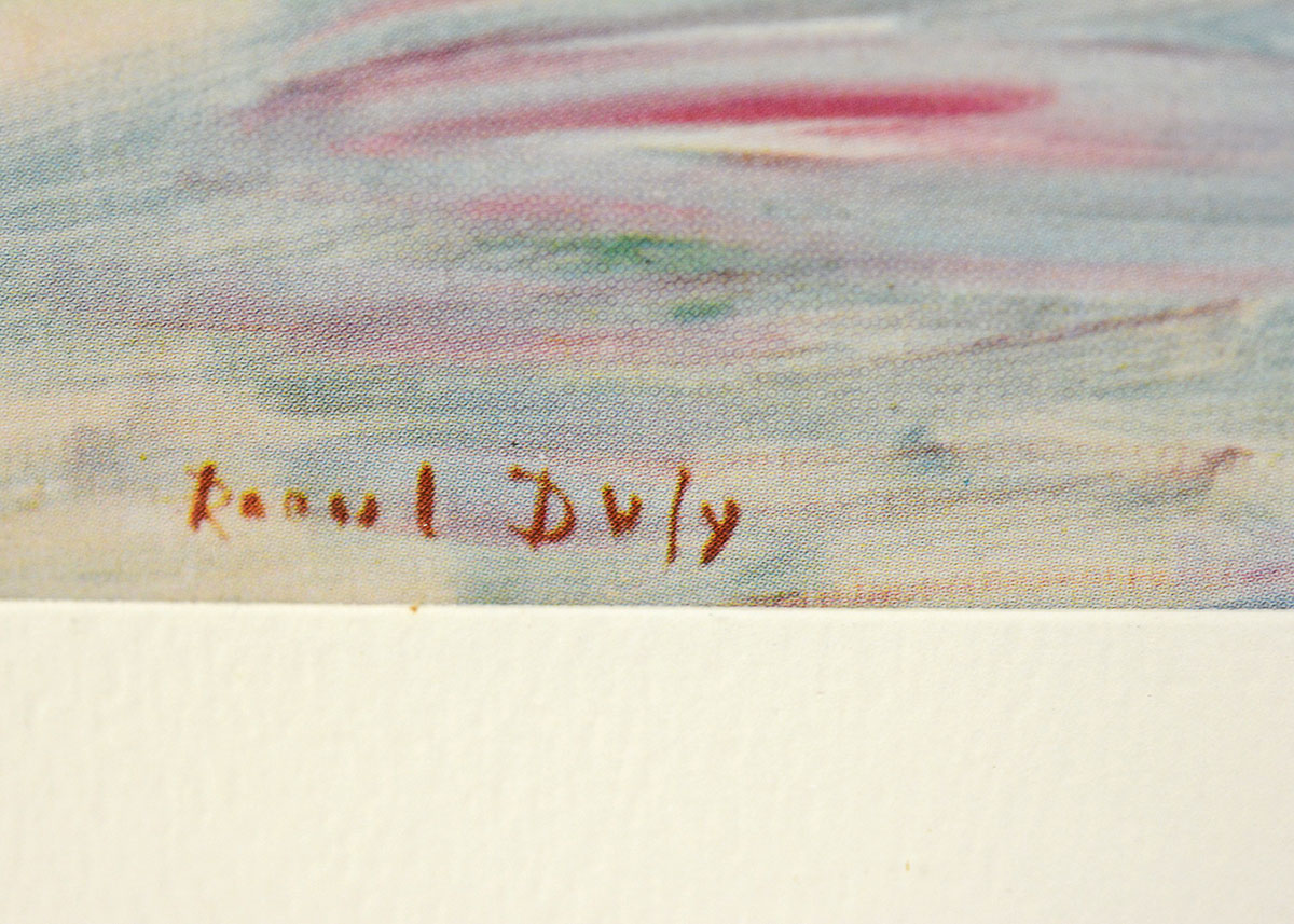 Framed Print of Raoul Dufy's "Regatta"