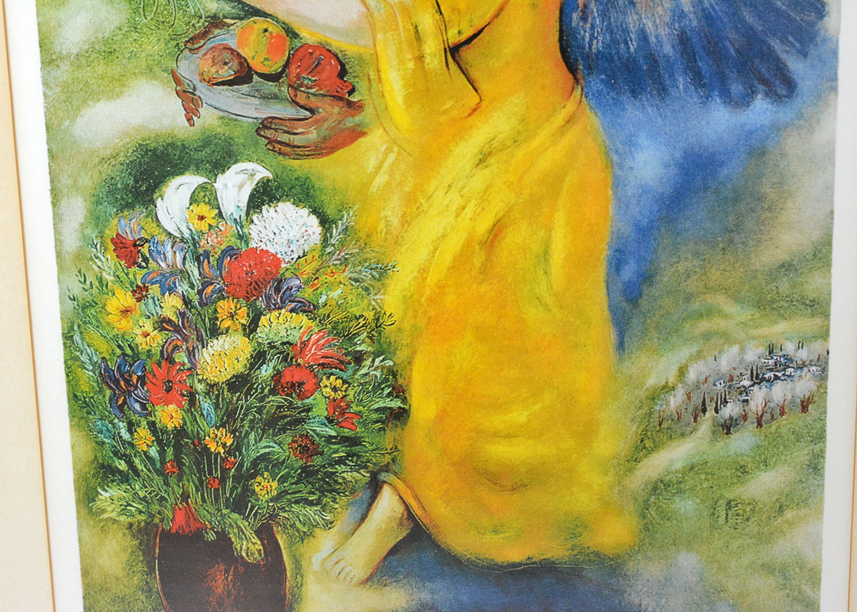 Framed and Signed Giclee Print of Angels