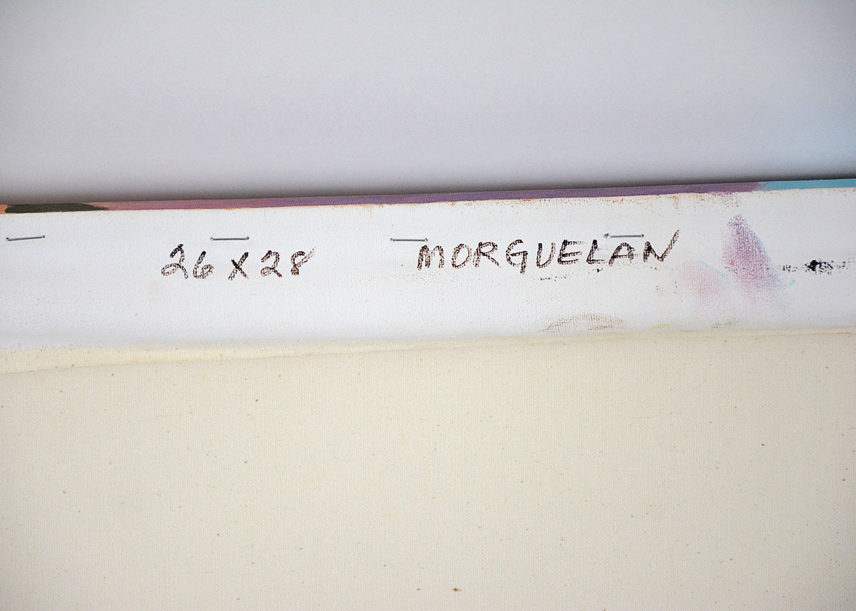 Floral Oil Painting on Canvas By Florence Morguelan