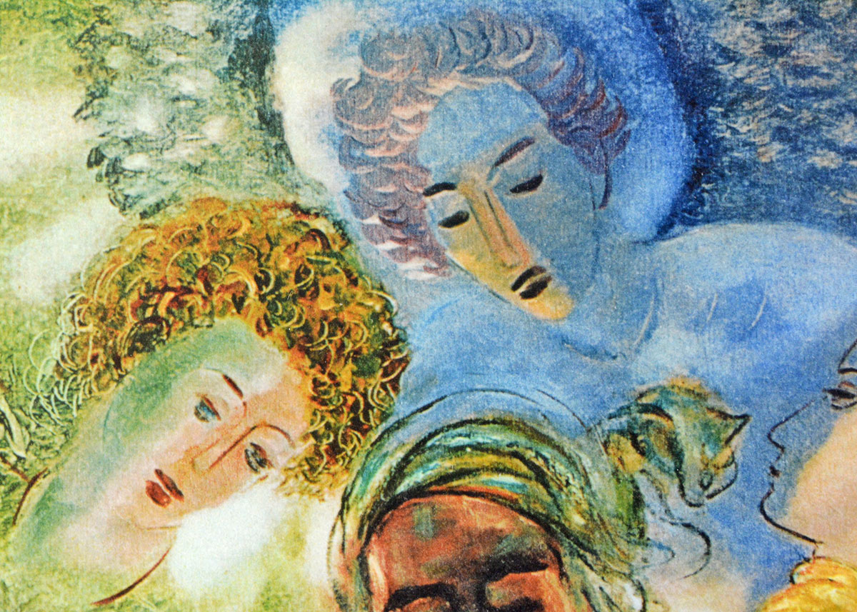 Framed and Signed Giclee Print of Angels