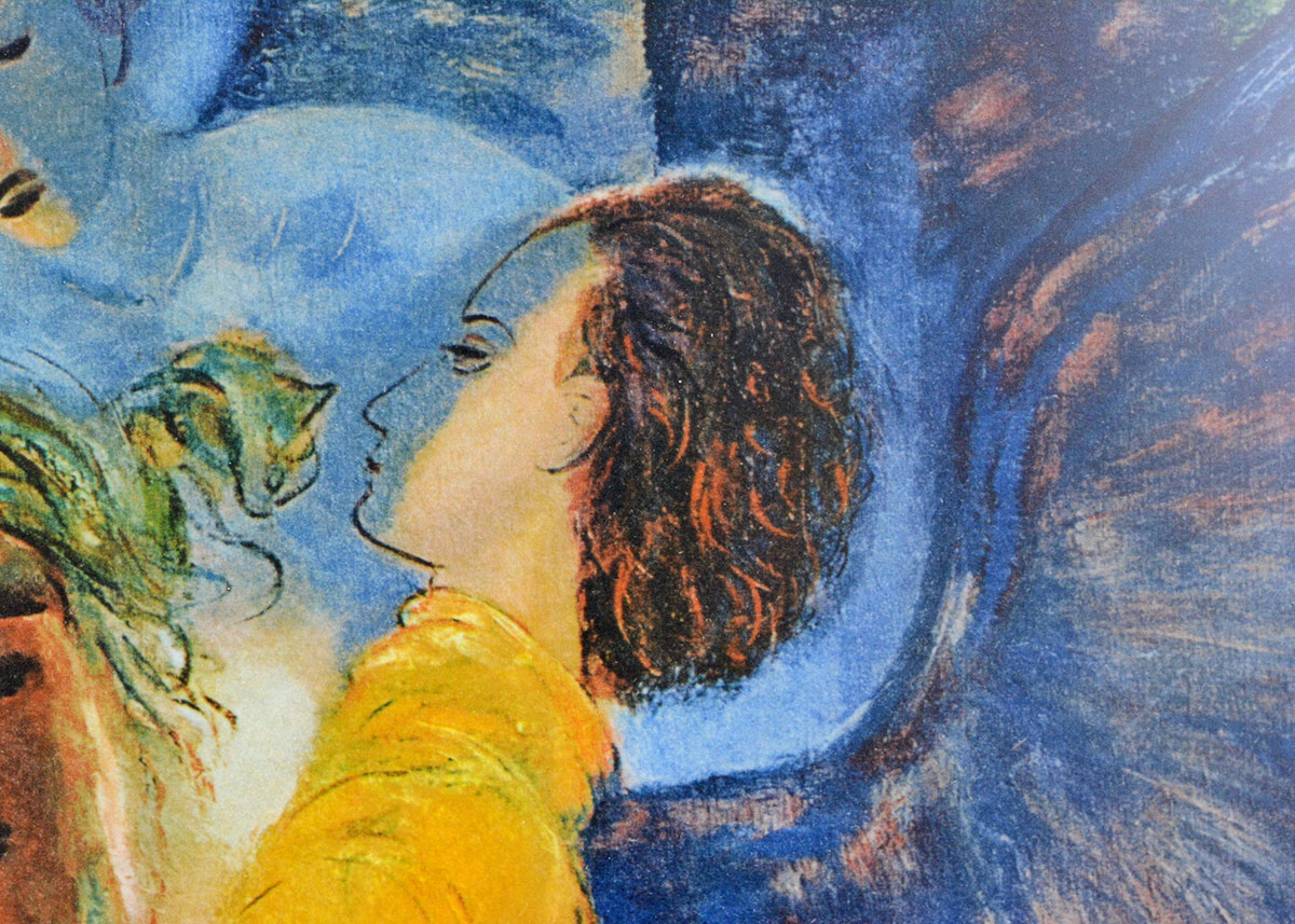 Framed and Signed Giclee Print of Angels