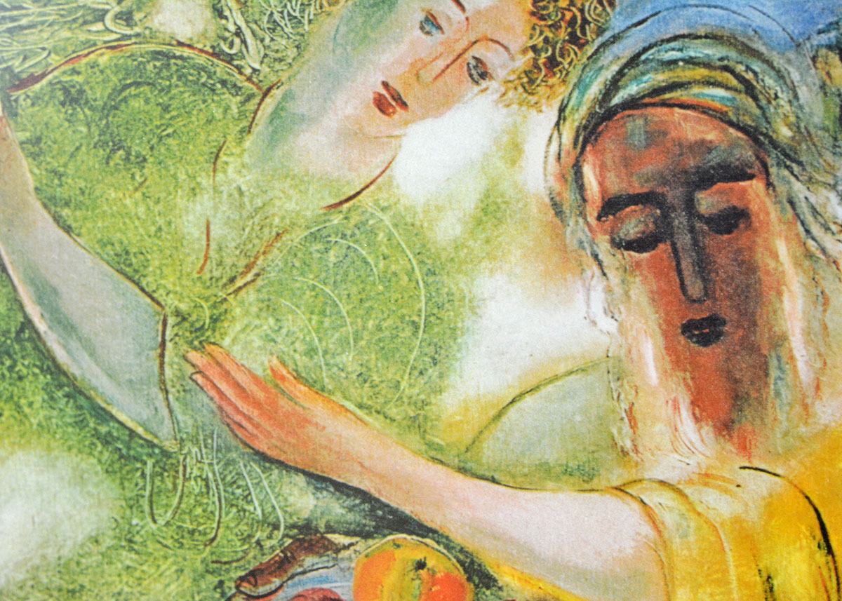 Framed and Signed Giclee Print of Angels