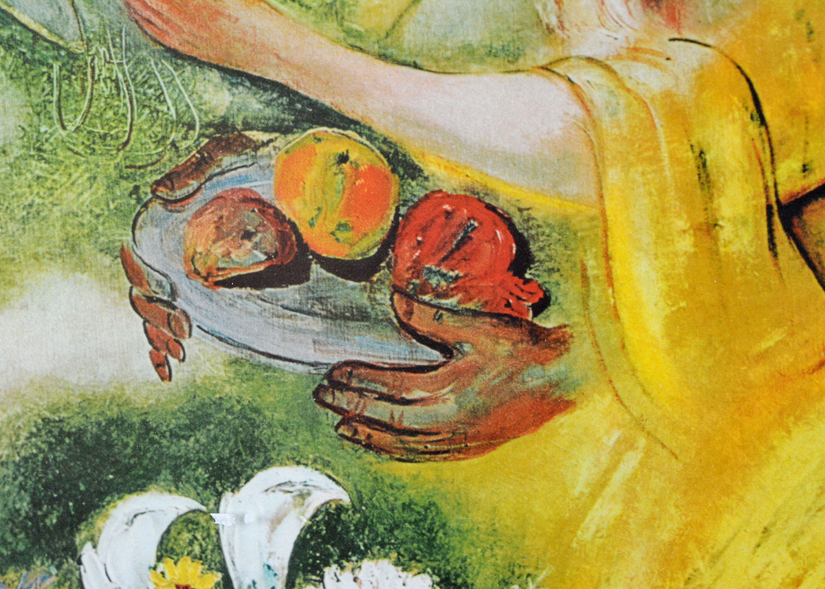 Framed and Signed Giclee Print of Angels