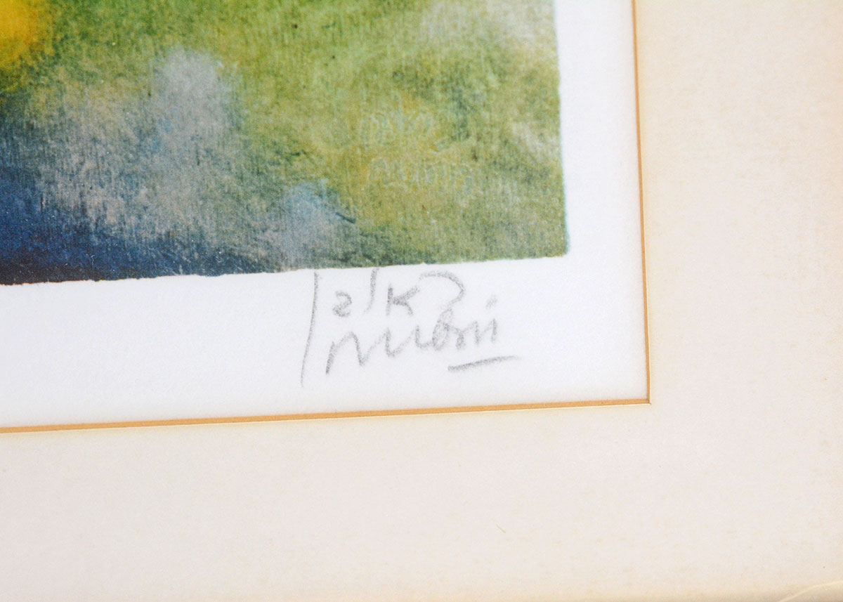 Framed and Signed Giclee Print of Angels