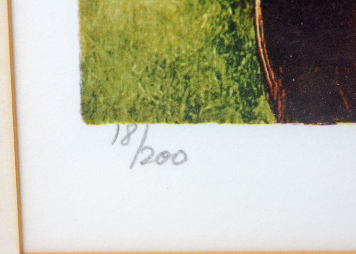 Framed and Signed Giclee Print of Angels